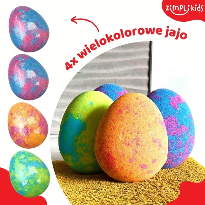 Musujące bomby do kąpieli zmieniające kolor wody Baff Bombz 3+ / Zimpli Kids