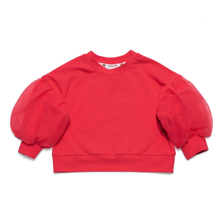 Bluza Puf - Koral / Manufaktura Falbanek