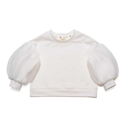 Bluza Puf - Ecru / Manufaktura Falbanek