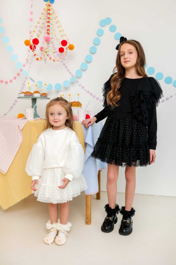 Bluza Puf - Ecru / Manufaktura Falbanek