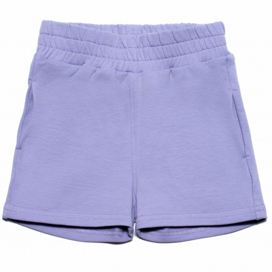 Szorty dresowe - lila / Manufaktura Falbanek