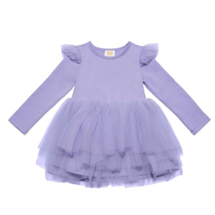 Sukienka ANGEL - lila / Manufaktura Falbanek