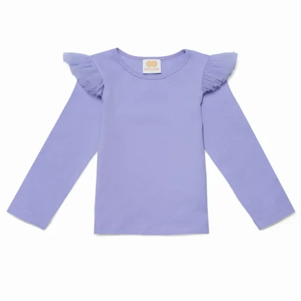 Bluzka ANGEL - lila / Manufaktura Falbanek