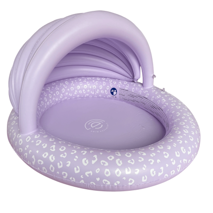 Basen z daszkiem 100 cm Lila Leopard / The Swim Essentials