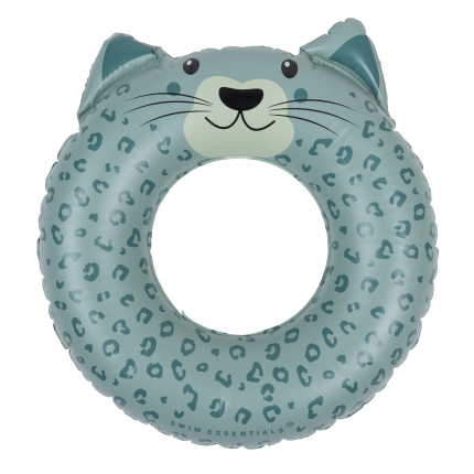 Koło do pływania 55 cm Animal Green Leopard / The Swim Essentials