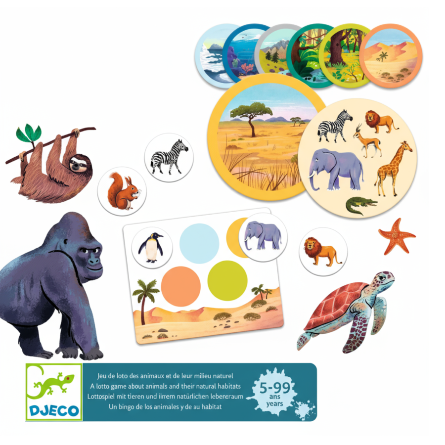 Gra NAUKA - NATURA 5+ / Djeco