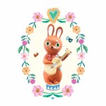 Szkatułka z pozytywką ZACZAROWANY DOMEK / Djeco