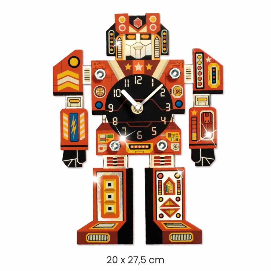 Zrób to sam - ZEGAR ROBOT 6+ / Djeco