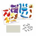 Zestaw ruchome postacie DINOZAURY 5+ / Djeco