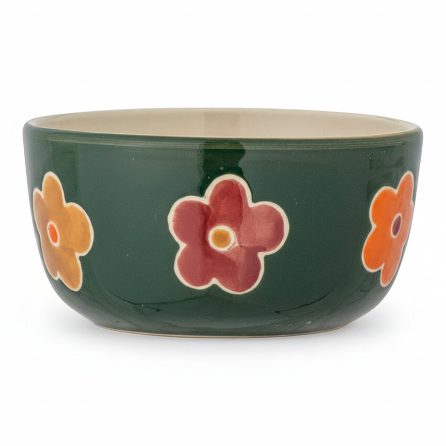 Miseczka Addy - Green, stoneware / Bloomingville Mini