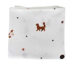 Pieski, cavaliery - otulacz muślinowy 100x100cm / Lullalove