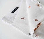 Pieski, cavaliery - otulacz muślinowy 100x100cm / Lullalove