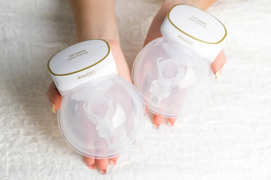 GIOmum Line Podwójny Elektryczny laktator muszlowy / InnoGIO GIO-356