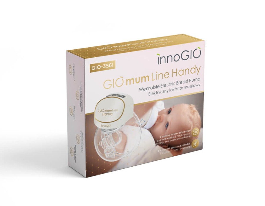 GIOmum Line Elektryczny laktator muszlowy / InnoGIO GIO-356I