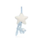 Pozytywka Jasno Niebieski Króliczek z Gwiazdką 30 cm / Jellycat MP4BB