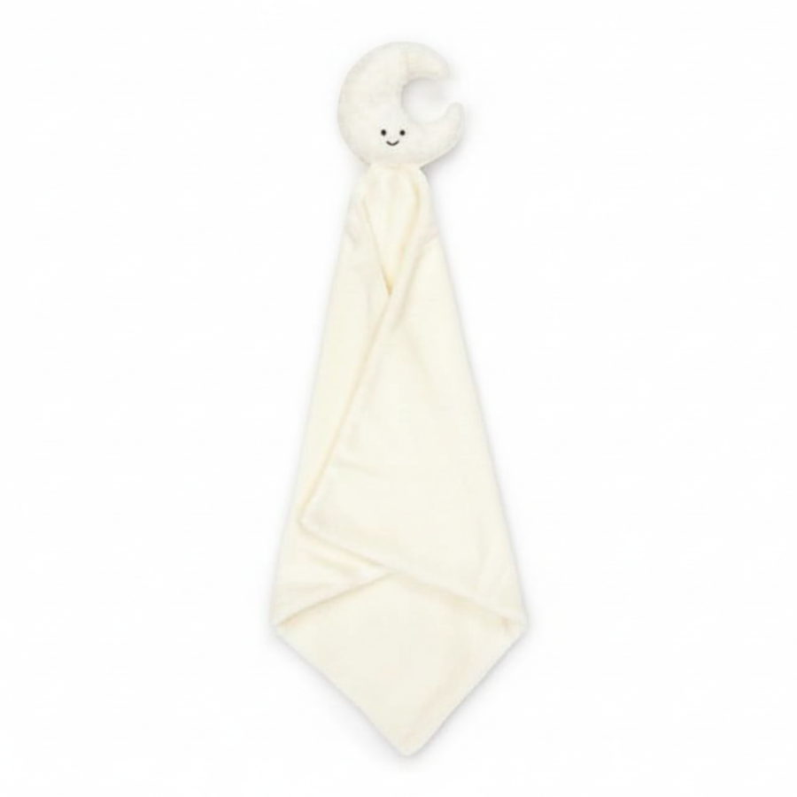 Księżyc Perłowo-Biały z kocykiem przytulanką 34cm / Jellycat SO4MOON