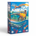 Puzzle + gra obserwacyjna Age of dinosaurs / Londji PZ598