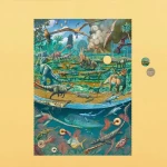Puzzle + gra obserwacyjna Age of dinosaurs / Londji PZ598