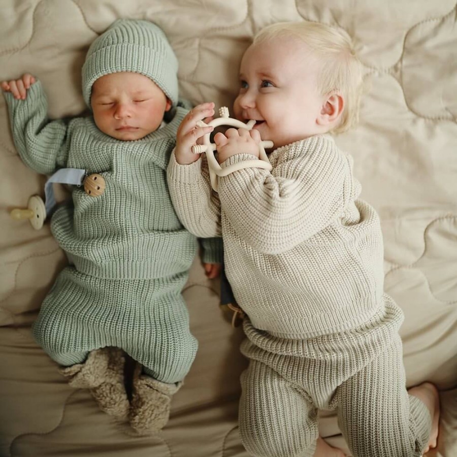 Gryzak Sensoryczny No-Drop - Shifting Sand / Mushie