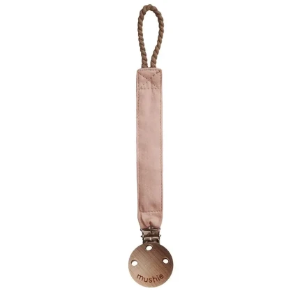 Zawieszka materiałowa na smoczek - Blush / Mushie