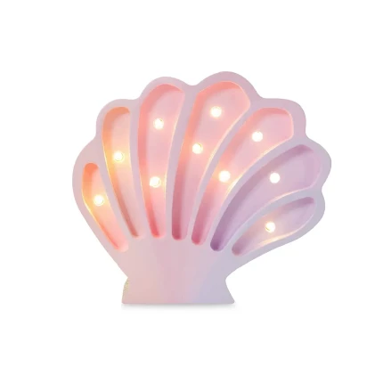 Lampa Little Lights Seashell - Mermaids Pink / Little Lights