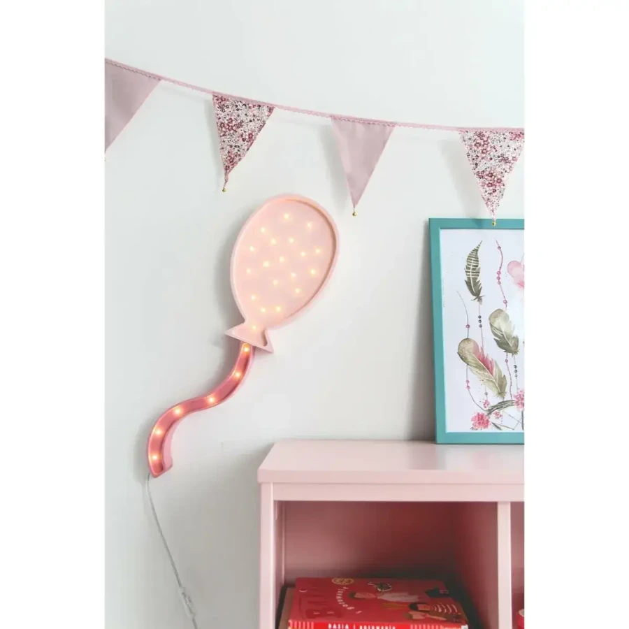 Lampa Little Lights Balon - Pink / Little Lights