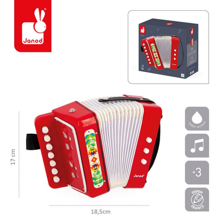 Akordeon Gioia 3+ / Janod J07654