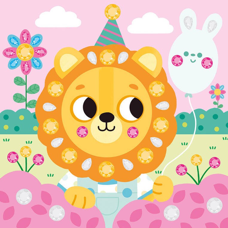 Zestaw kreatywny Duże Cyrkonie My arts & crafts 3+ / Janod J09145