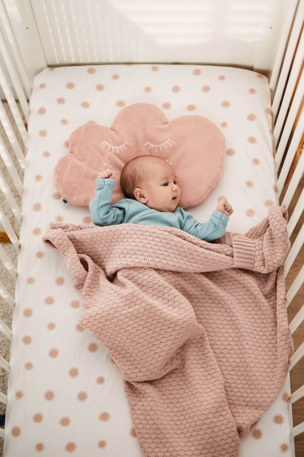 Kocyk BUBBLE dusty pink / Pink no More