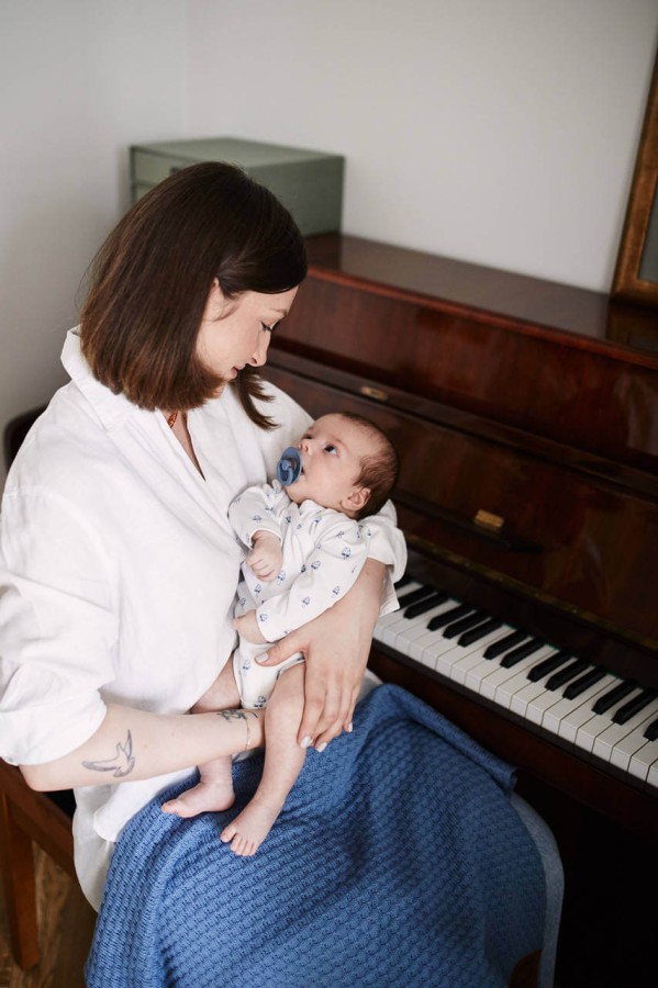 Kocyk BUBBLE blue / Pink no More