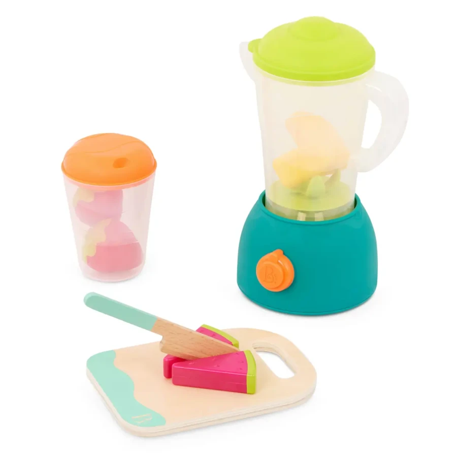Mini Chef - Fruity Smoothie Playset - BLENDER z owocami i akcesoriami / B.Toys BX2230Z