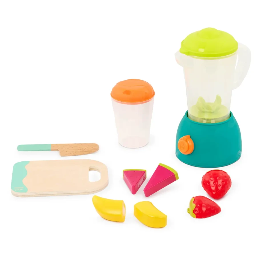 Mini Chef - Fruity Smoothie Playset - BLENDER z owocami i akcesoriami / B.Toys BX2230Z