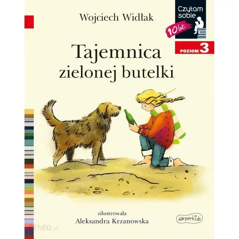 Tajemnica zielonej butelki. Czytam sobie. Poziom 3 / HarperCollins