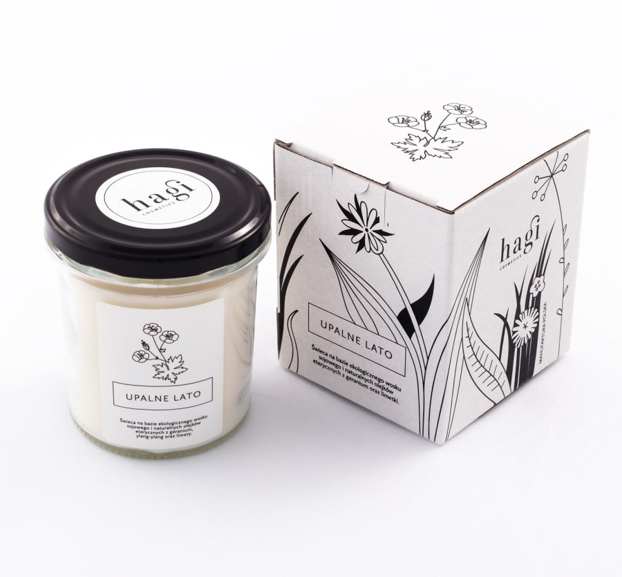 Świeca sojowa - Upalne lato / Hagi Cosmetics