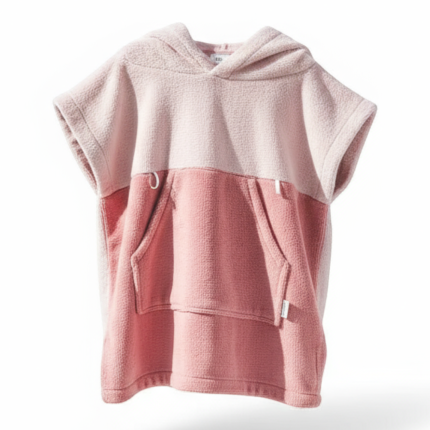 Ponczo kąpielowe Surf BUNNY - pink / Patulove