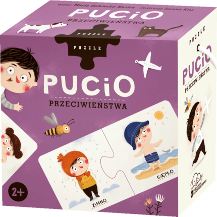 Pucio. Przeciwieństwa / Wydawnictwo Nasza Księgarnia