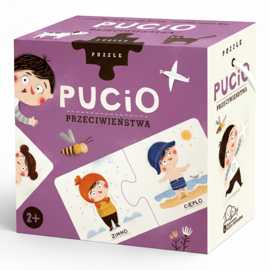 Pucio. Przeciwieństwa / Wydawnictwo Nasza Księgarnia