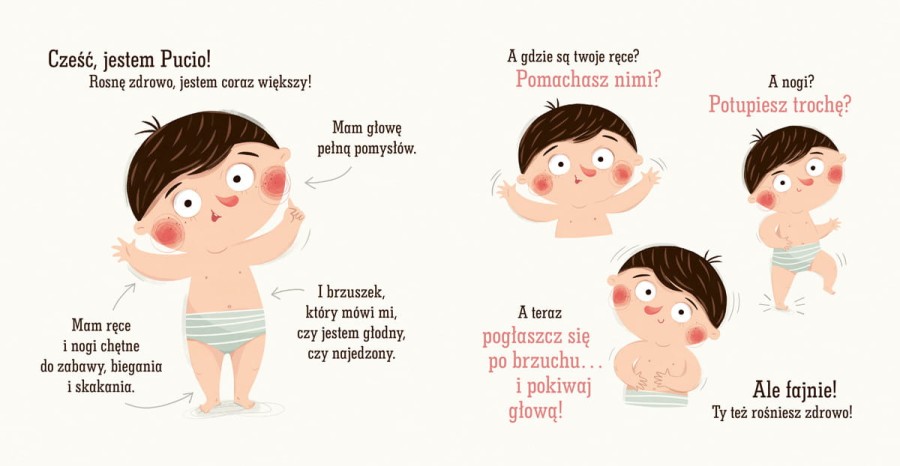 Pucio rośnie zdrowo / Nasza Księgarnia