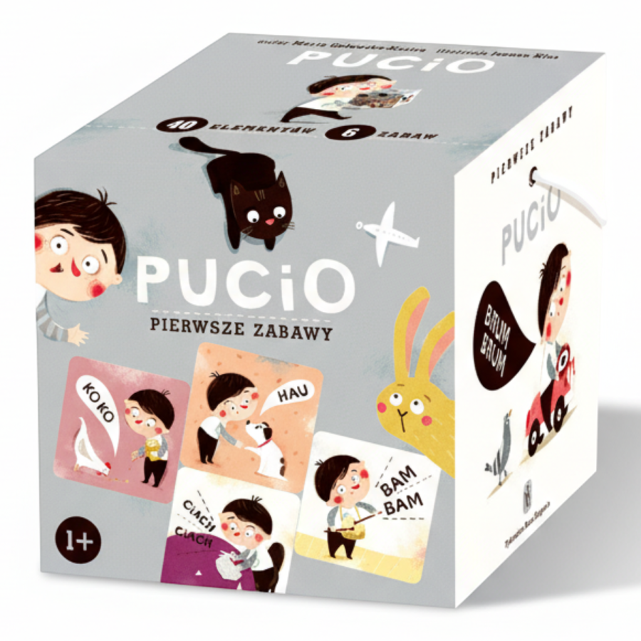 Pucio. Pierwsze zabawy / Wydawnictwo Nasza Księgarnia