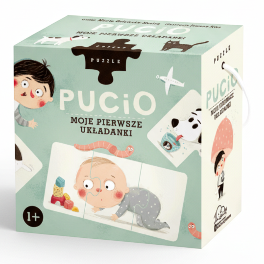 Pucio. Moje pierwsze układanki / Wydawnictwo Nasza Księgarnia