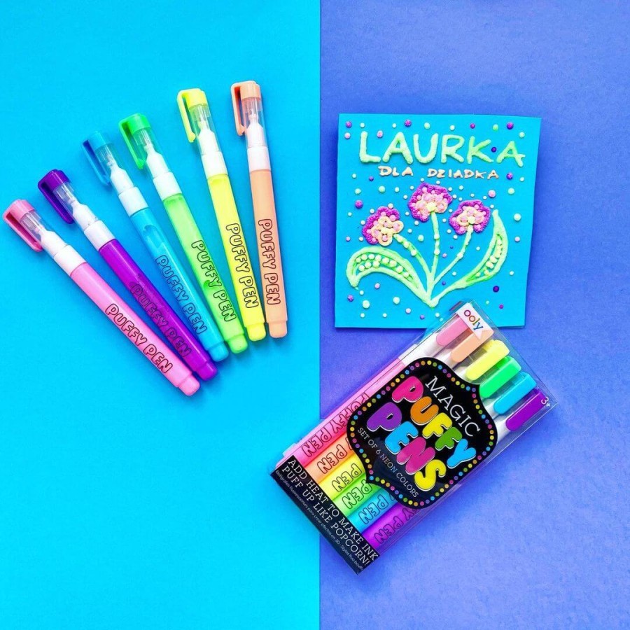 Magicznie Puchnące Flamastry z Efektem 3D / Ooly