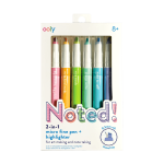 Cienkopisy z zakreślaczami 2w1, Noted! / Ooly