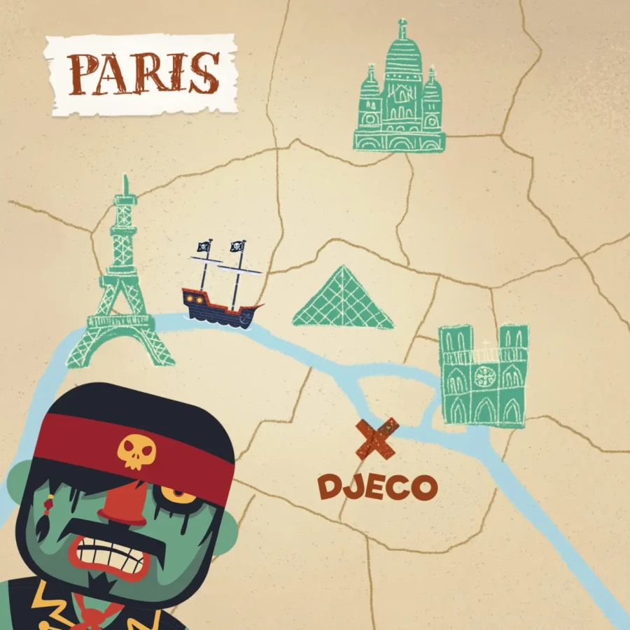 Figurka pirata KYLE / Djeco DJ06809