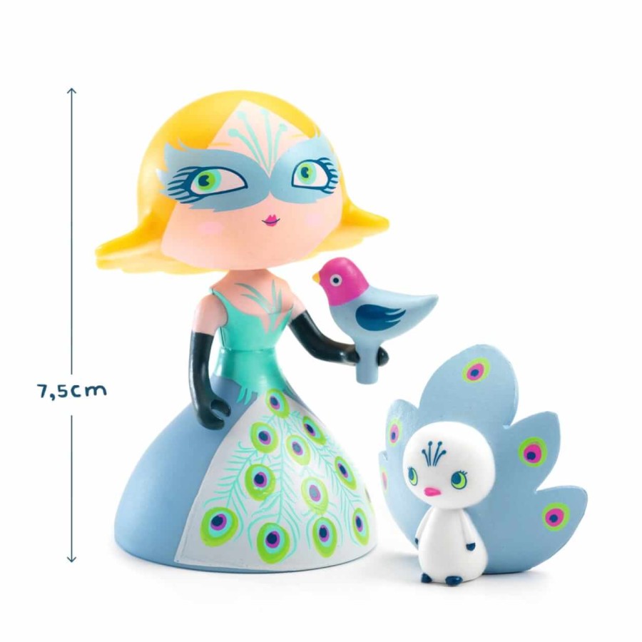 Figurka księżniczki COLUMBA z ptaszkami / Djeco DJ06784