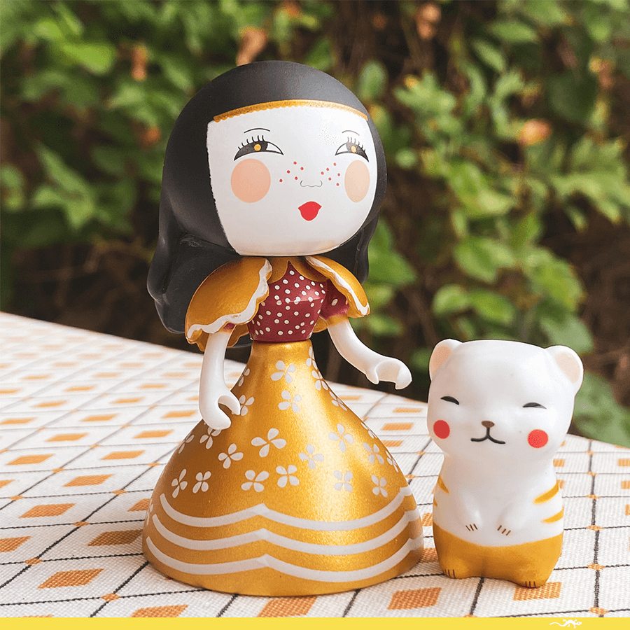 Figurka księżniczki MONA & MOON / Djeco DJ06785