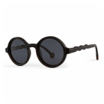 Okulary Round Squid Black Polarized 5-10 / OLIVIO