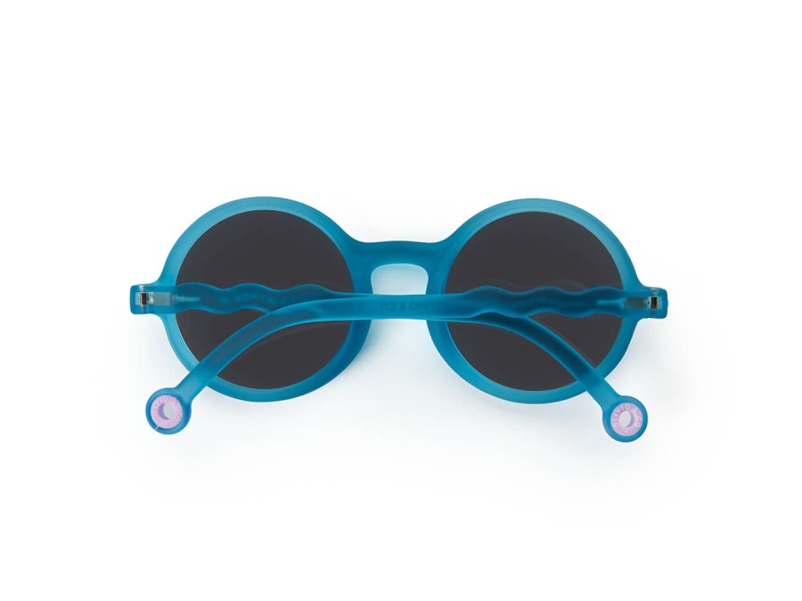 Okulary Round Reef Blue Polarized 5-10 / OLIVIO