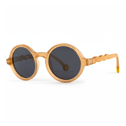 Okulary Round Sand Beige Polarized 5-10 / Olivio & Co