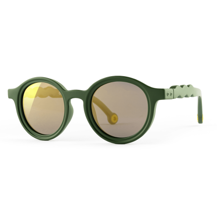Okulary Oval Cactus Green Polarized 1-3 / Olivio & Co