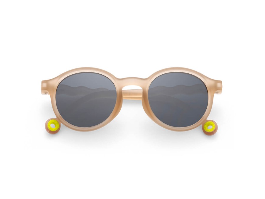 Okulary Oval Sand Beige Polarized 5-10 / OLIVIO